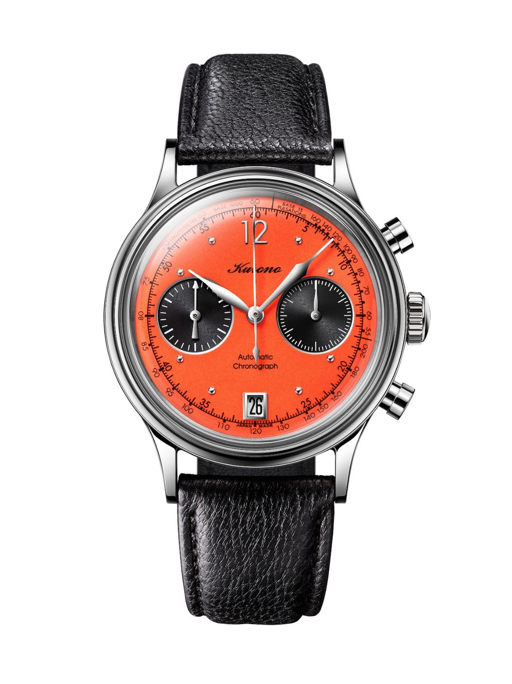 Kurono Vermilion Chronograph 'SHU:朱'